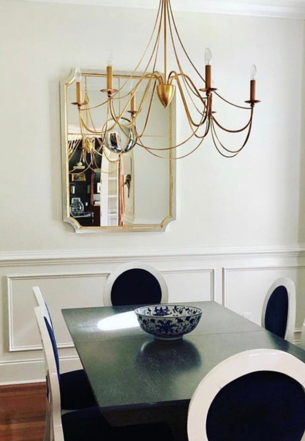 Zeugma FM115 SILVER & GOLD Sectional Wall Mirror