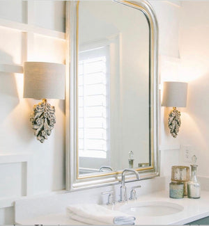 Zeugma FM104 SILVER & GOLD Louis Philippe Mirror