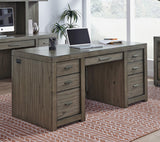 Aspenhome Modern Loft Modern/Contemporary Executive Desk IML-303-GRY