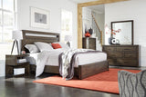 Modern Loft Modern/Contemporary King Panel Bed