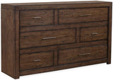 Aspenhome Modern Loft Modern/Contemporary 6 Drawer Dresser IML-453-BRN