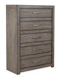 Aspenhome Modern Loft Modern/Contemporary 5 Drawer Chest IML-456-GRY