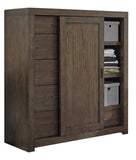 Aspenhome Modern Loft Modern/Contemporary Sliding Door Chest IML-457-BRN