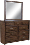 Aspenhome Modern Loft Modern/Contemporary Mirror IML-463-BRN