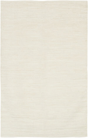 Chandra Rugs India 100% Cotton Hand-Woven Contemporary Rug Ivory 7'9 x 10'6