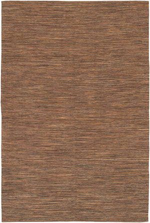 Chandra Rugs India 100% Cotton Hand-Woven Contemporary Rug Brown 7'9 x 10'6