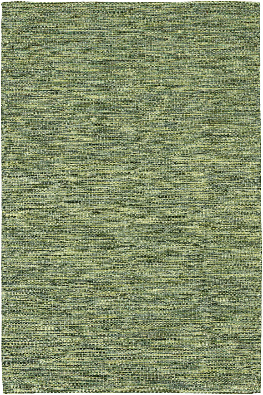 Chandra Rugs India 100% Cotton Hand-Woven Contemporary Rug Green 5' x 7'6