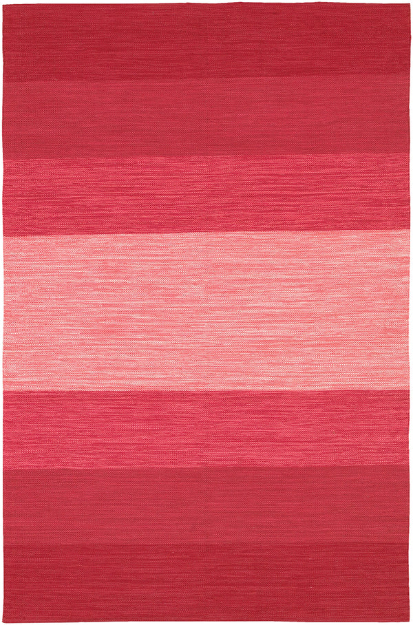 Chandra Rugs India 100% Cotton Hand-Woven Contemporary Rug Red 7'9 x 10'6