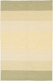 Chandra Rugs India 100% Cotton Hand-Woven Contemporary Rug Taupe/Beige 7'9 x 10'6