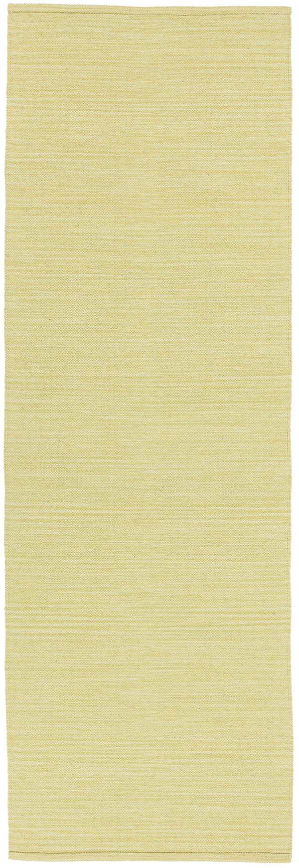 Chandra Rugs India 100% Cotton Hand-Woven Contemporary Rug Green 2'6 x 7'6