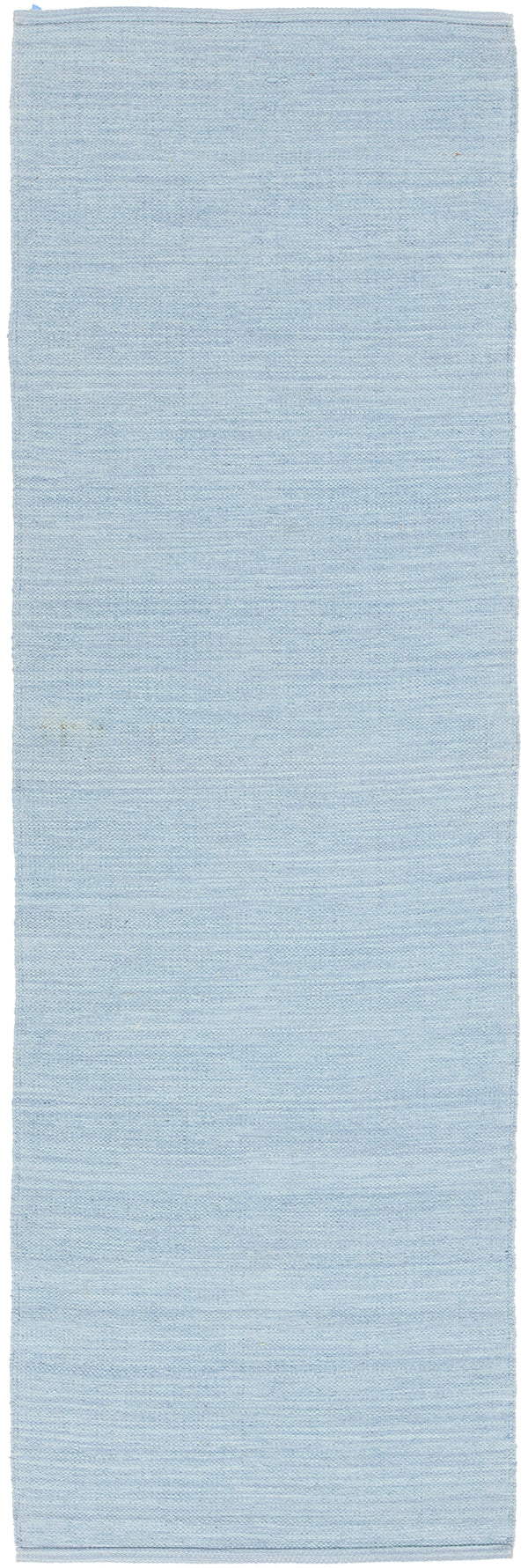 Chandra Rugs India 100% Cotton Hand-Woven Contemporary Rug Blue 2'6 x 7'6