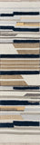 Momeni Novogratz Indio IND-6 Hand Woven Contemporary Geometric Indoor Area Rug Navy 7'6" x 9'6" INDIOIND-6NVY7696