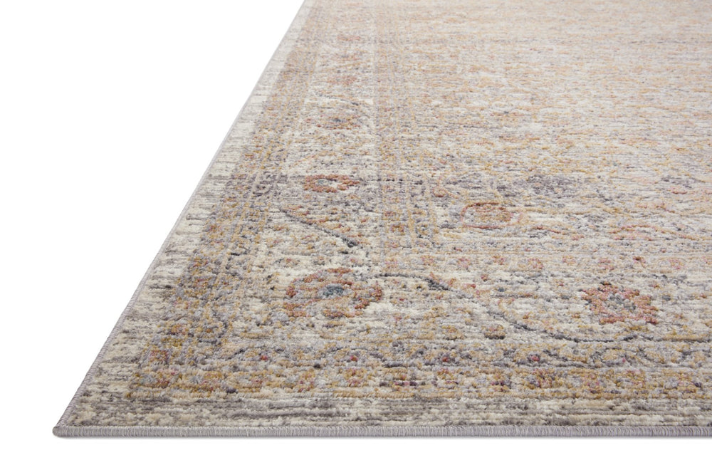 Loloi Rugs Indra INA-01 Polyester | Polypropylene Pile Power Loomed Contemporary Area Rug Stone / Multi 118.766 INDRINA-01SNMLB6F6