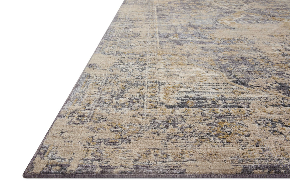 Loloi Rugs Indra INA-03 Polyester | Polypropylene Pile Power Loomed Contemporary Area Rug Charcoal / Natural 118.766 INDRINA-03CCNAB6F6