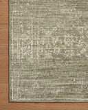 Loloi Rugs Indra INA-06 Polyester | Polypropylene Pile Power Loomed Contemporary Runner Rug Sage / Natural 24.5745 INDRINA-06SGNA26A0