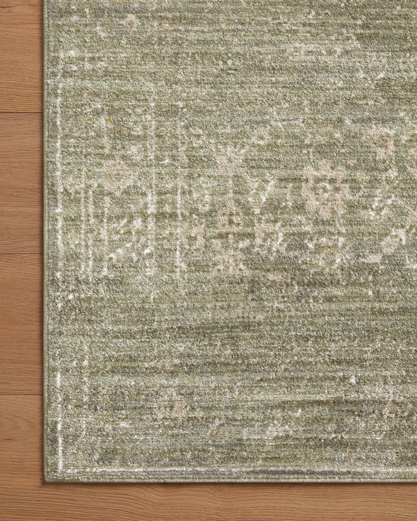 Loloi Rugs Indra INA-06 Polyester | Polypropylene Pile Power Loomed Contemporary Area Rug Sage / Natural 118.766 INDRINA-06SGNAB6F6