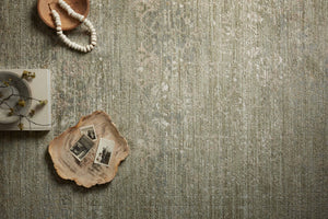 Loloi Rugs Indra INA-06 Polyester | Polypropylene Pile Power Loomed Contemporary Area Rug Sage / Natural 118.766 INDRINA-06SGNAB6F6