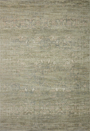 Loloi Rugs Indra INA-06 Polyester | Polypropylene Pile Power Loomed Contemporary Area Rug Sage / Natural 118.766 INDRINA-06SGNAB6F6