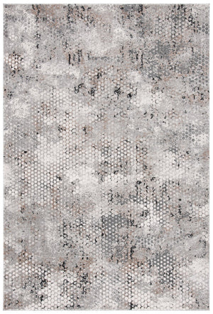 Invista 603 Contemporary Power Loomed 60% Polyester, 40% Polypropylene Rug Beige / Grey