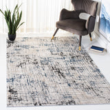 Invista 613 Contemporary Power Loomed 60% Polyester, 40% Polypropylene Rug Ivory / Grey