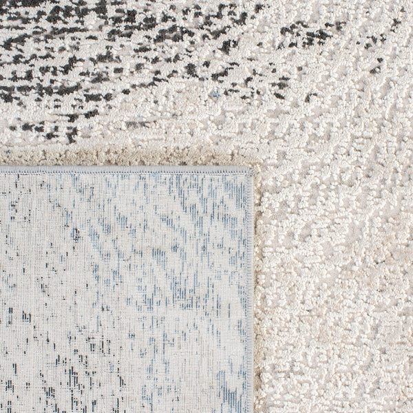 Invista 643 Contemporary Power Loomed 60% Polyester, 40% Polypropylene Rug Ivory / Grey