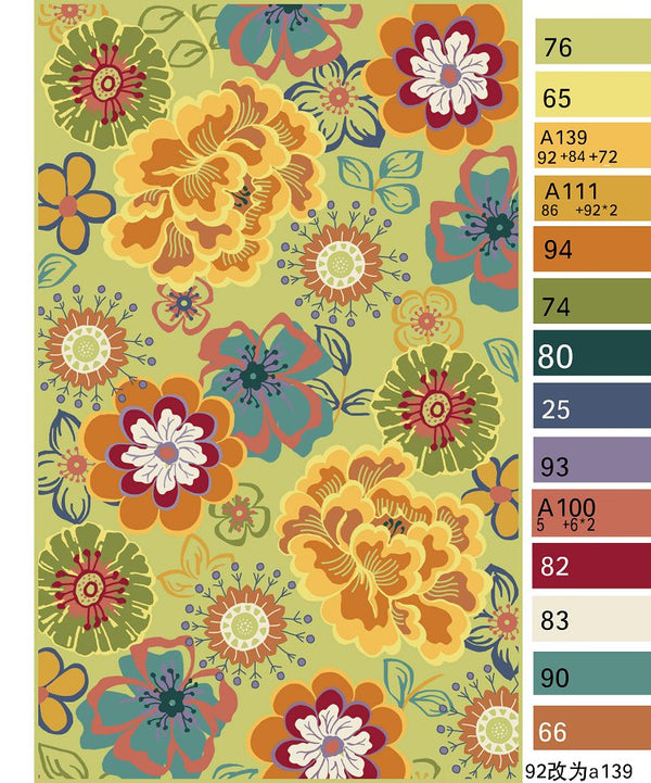 Safavieh Four Seasons Hand Hooked 100% Polyproplene Pile Rug FRS467D-2848