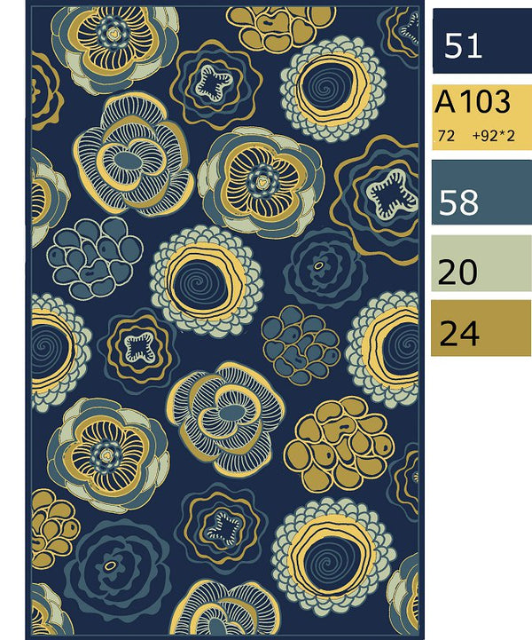 Safavieh Four Seasons Hand Hooked 100% Polyproplene Pile Rug FRS478A-260