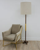 Zeugma IR816 Brown & Gold Floor Lamp