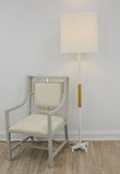 Zeugma IR816 White & Gold Floor Lamp