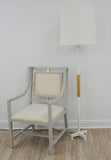 Zeugma IR816 White & Gold Floor Lamp