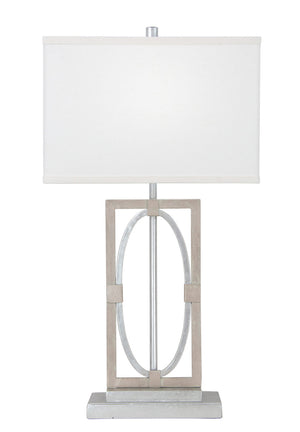 Zeugma IR904 Champagne and Silver Table Lamp