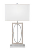 IR904 Champagne and Silver Table Lamp