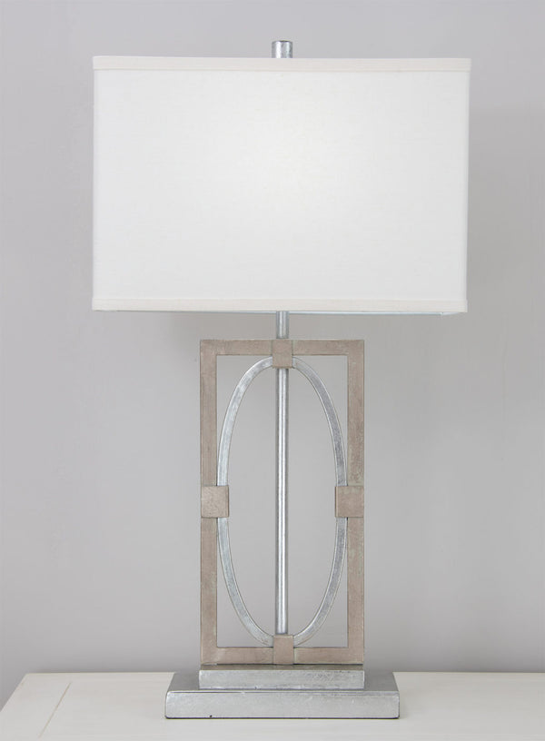 Zeugma IR904 Champagne and Silver Table Lamp