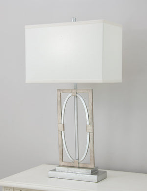 Zeugma IR904 Champagne and Silver Table Lamp