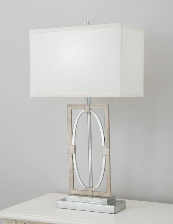 Zeugma IR904 Champagne and Silver Table Lamp