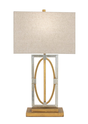 Zeugma IR904 Gold and Silver Table Lamp