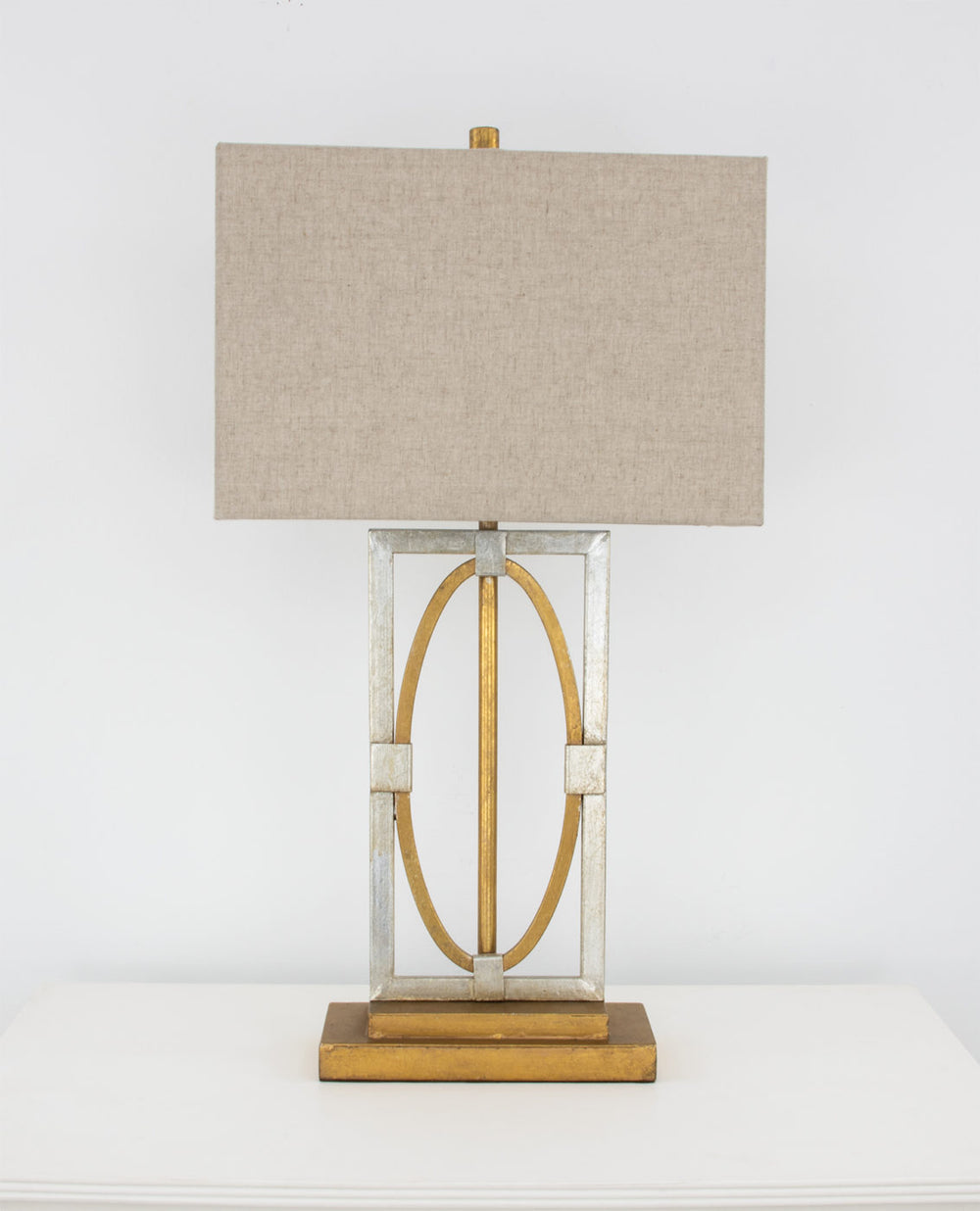 Zeugma IR904 Gold and Silver Table Lamp