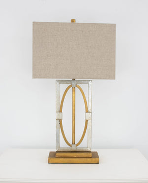 Zeugma IR904 Gold and Silver Table Lamp