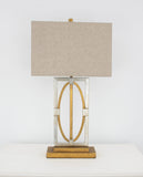 Zeugma IR904 Gold and Silver Table Lamp