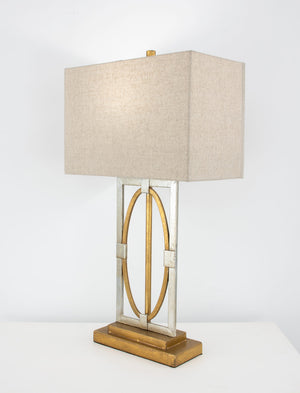 Zeugma IR904 Gold and Silver Table Lamp