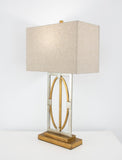 Zeugma IR904 Gold and Silver Table Lamp