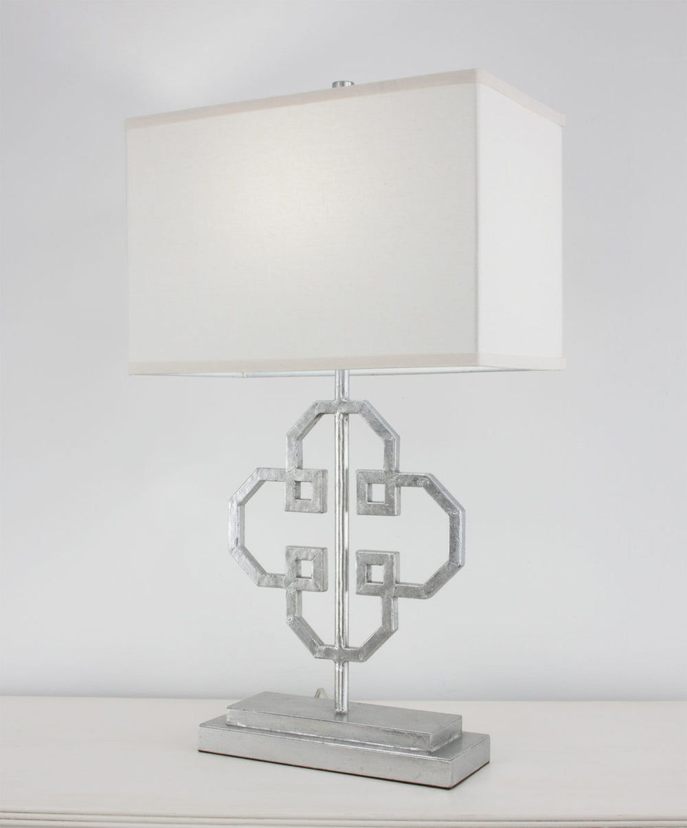 Zeugma IR905 Silver Table Lamp