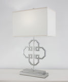 Zeugma IR905 Silver Table Lamp