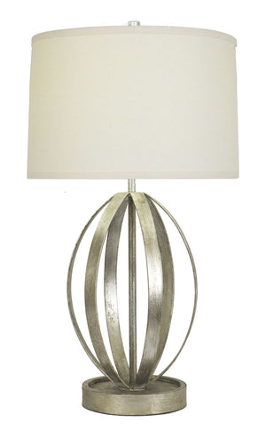 Zeugma IR907 Silver Table Lamp