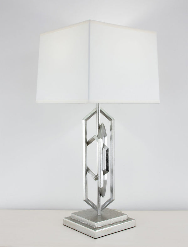 Zeugma IR908 Silver Table Lamp