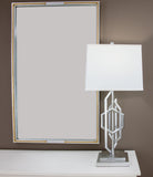 Zeugma IR908 Silver Table Lamp