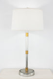 Zeugma IR911 Silver & Gold Table Lamp