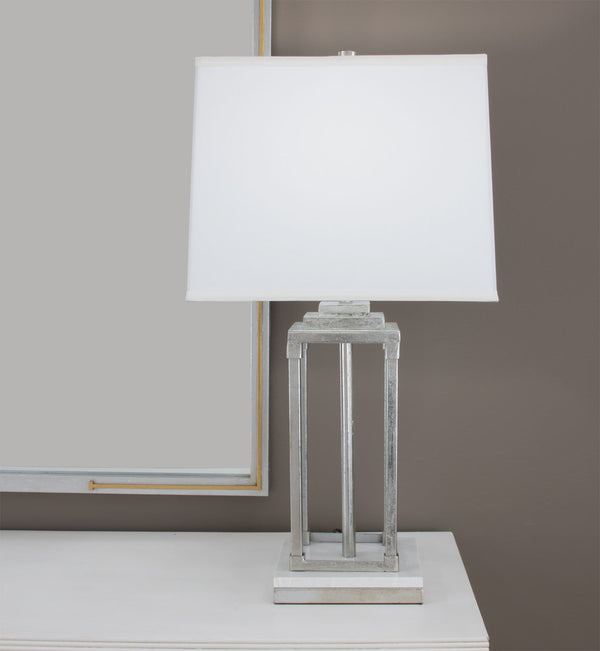 Zeugma IR915 Silver Table Lamp