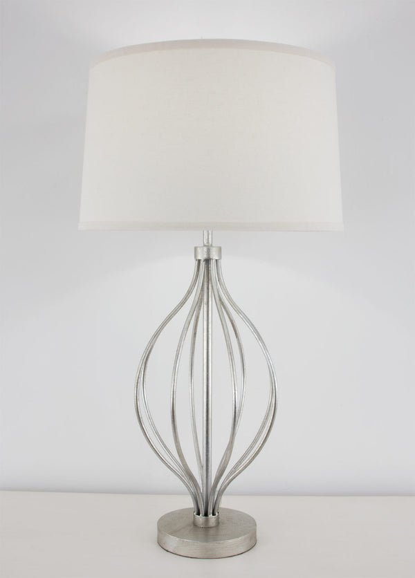 Zeugma IR917 Silver Table Lamp