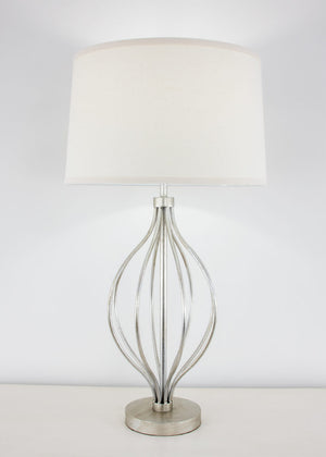 Zeugma IR917 Silver Table Lamp